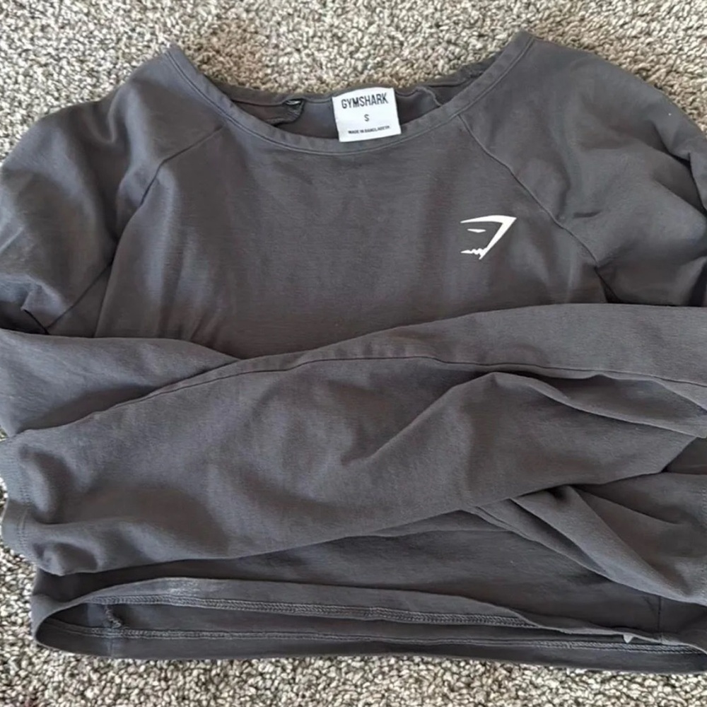 Gymshark Charcoal Long Sleeve Shirt